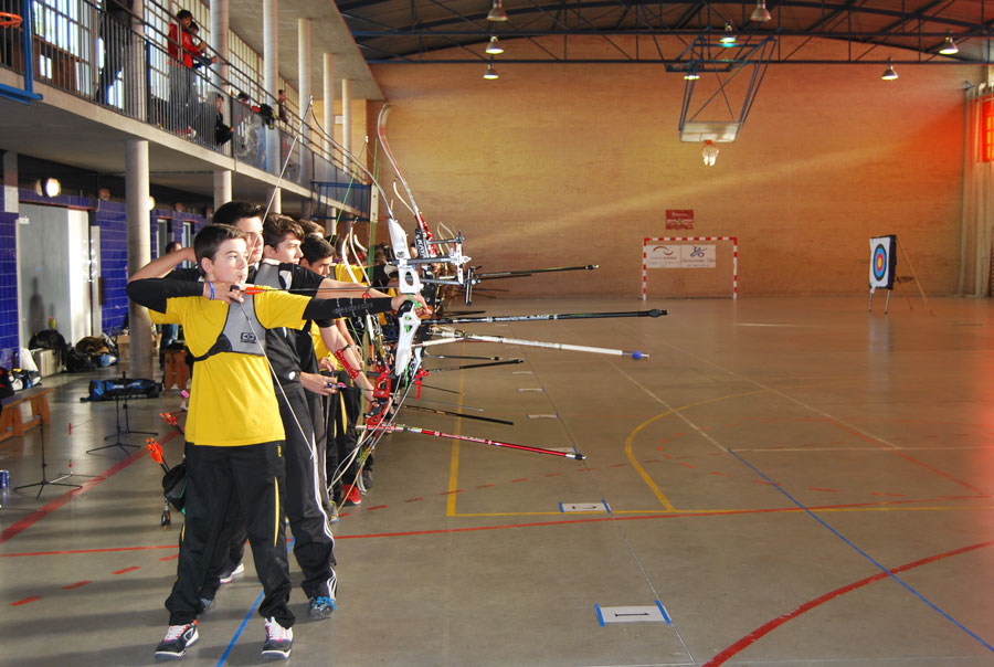 Desarrollo de la Primera Tirada de los Juegos Deportivos de Navarra y del Campeonato Navarro